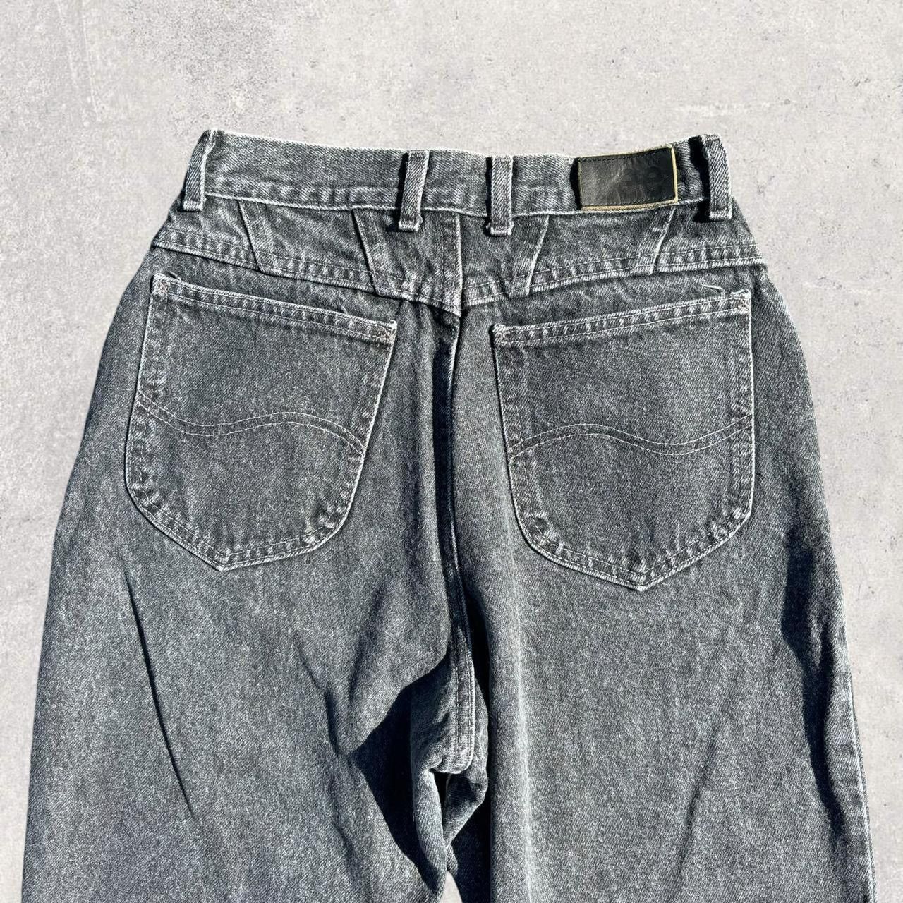 Lee × Vintage Vintage Highwaisted Black Lee Jeans Size 24" / US 00 / IT 34 - 3 Thumbnail