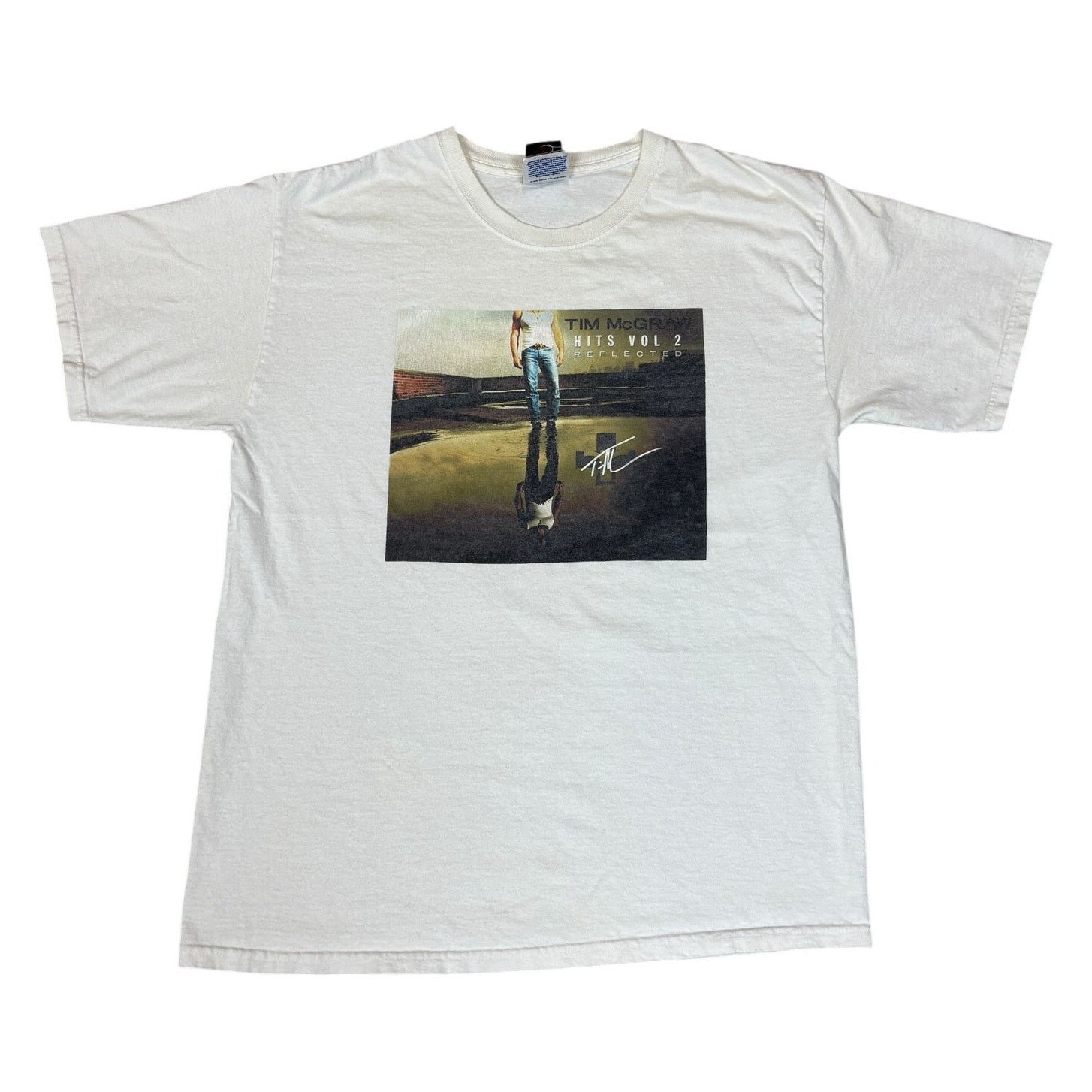 Band Tees Tim McGraw Hits Volume 2 Reflected Album Shirt Men's Medium Size US M / EU 48-50 / 2 - 1 Thumbnail
