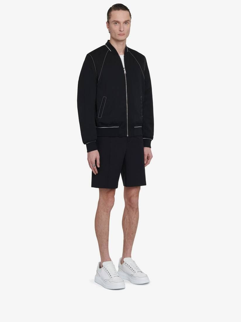 Alexander McQueen o1srvl11e0226 Reversible Harness Bomber Jacket​ In Black Size US XL / EU 56 / 4 - 4 Thumbnail