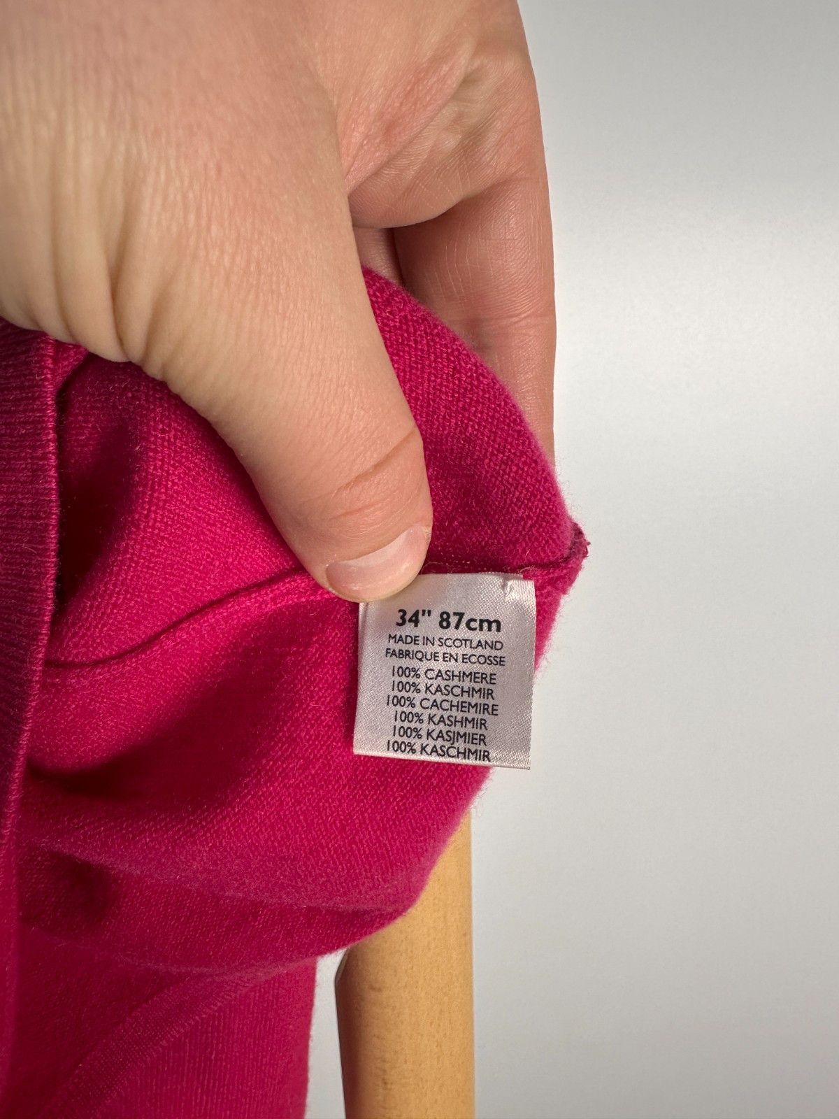 Other Johnstons Cashmere Sweater Womens Pink Size M Size M / US 6-8 / IT 42-44 - 9 Thumbnail