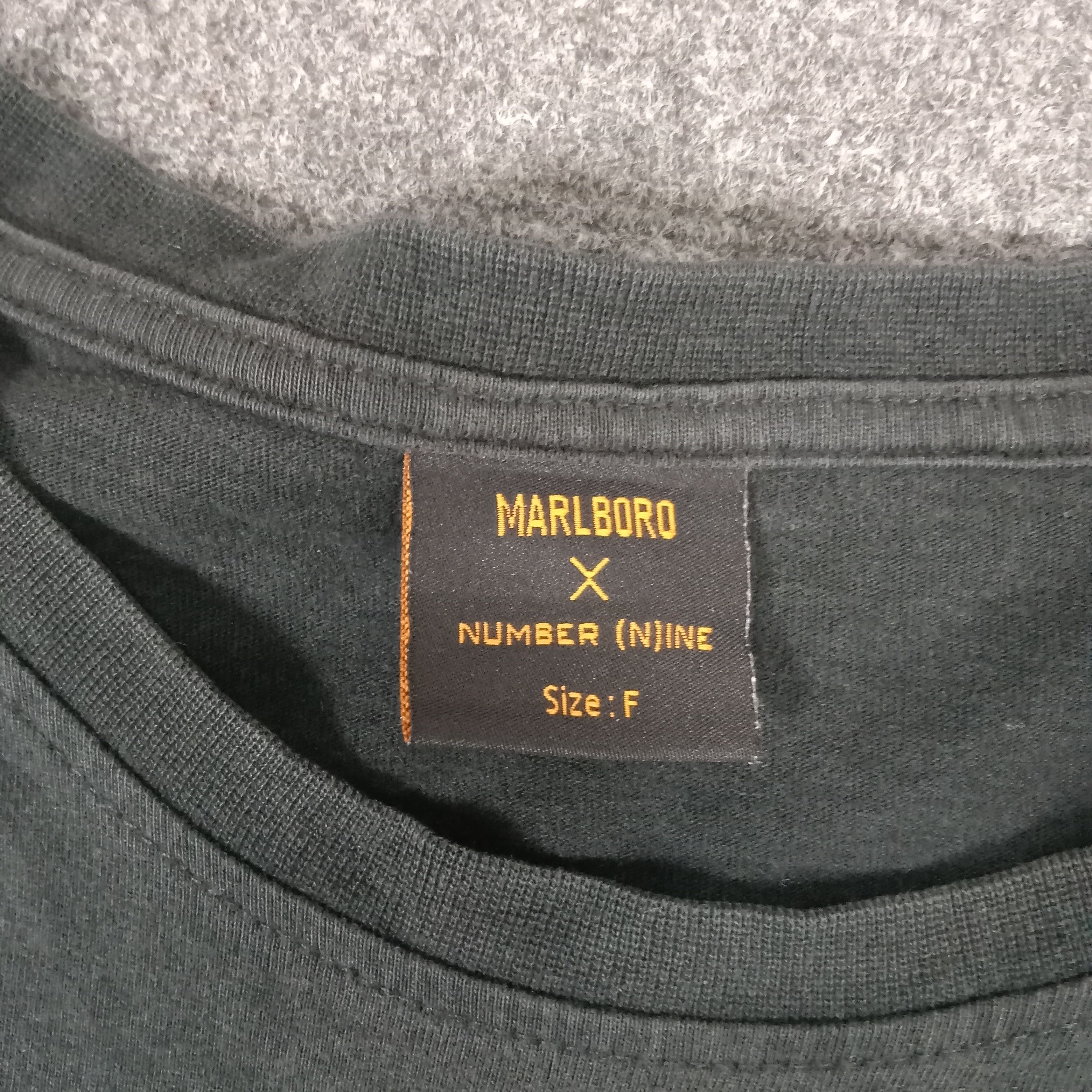 Marlboro × Number (N)ine × Vintage Number (N)ine X Marlboro Japanese Brand Tshirt Size US L / EU 52-54 / 3 - 3 Thumbnail
