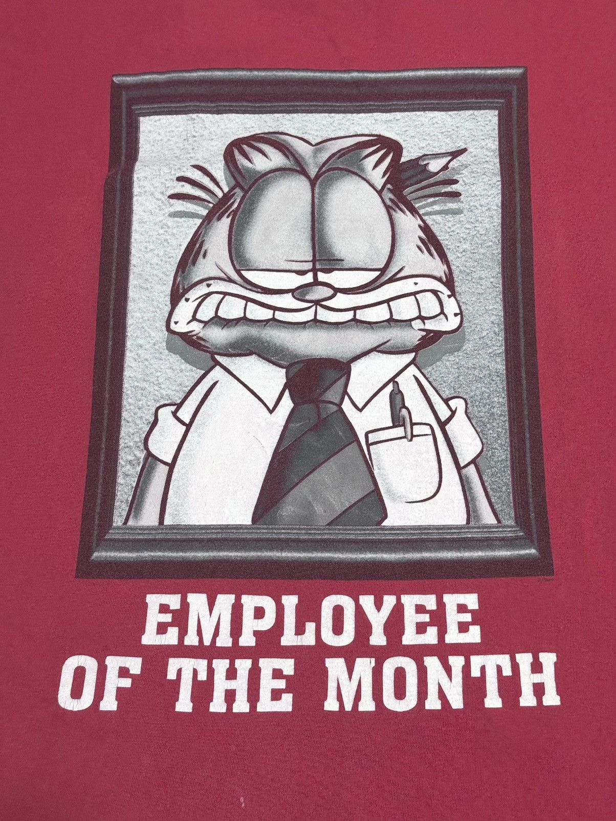 Vintage Garfield Employee of the month Size US L / EU 52-54 / 3 - 3 Thumbnail