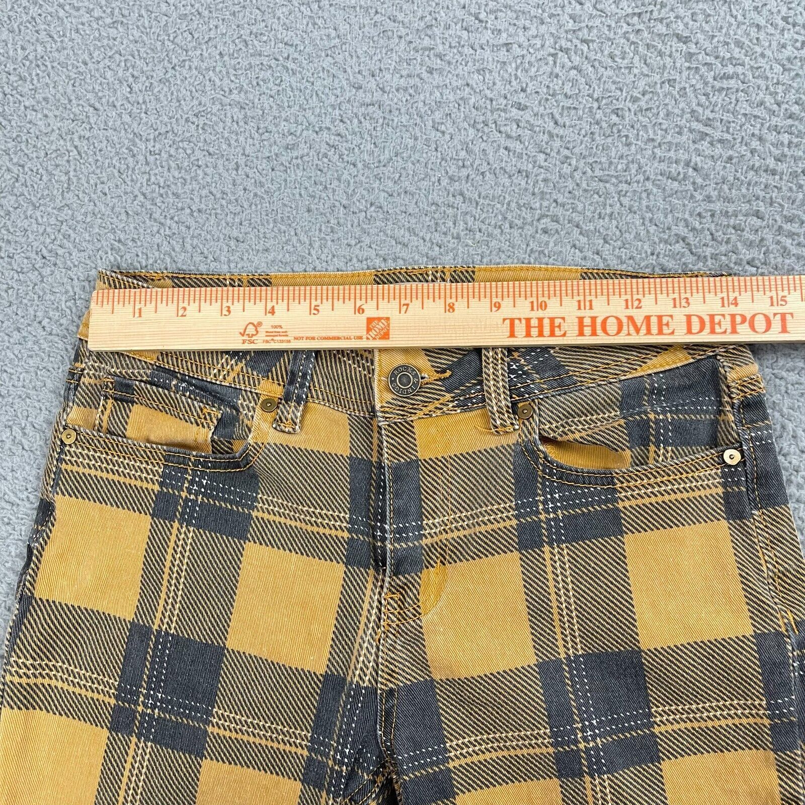 Other Rocks & Indigo Women's Plaid Pants Size 8/28 Size 28" / US 6 / IT 42 - 5 Thumbnail