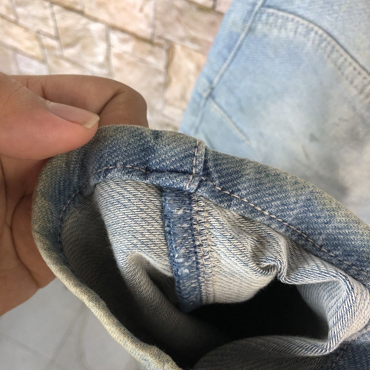 Japanese Brand Iz Frontier Blue Cargo Multipocket Pants #A968 Size US 32 / EU 48 - 17 Thumbnail