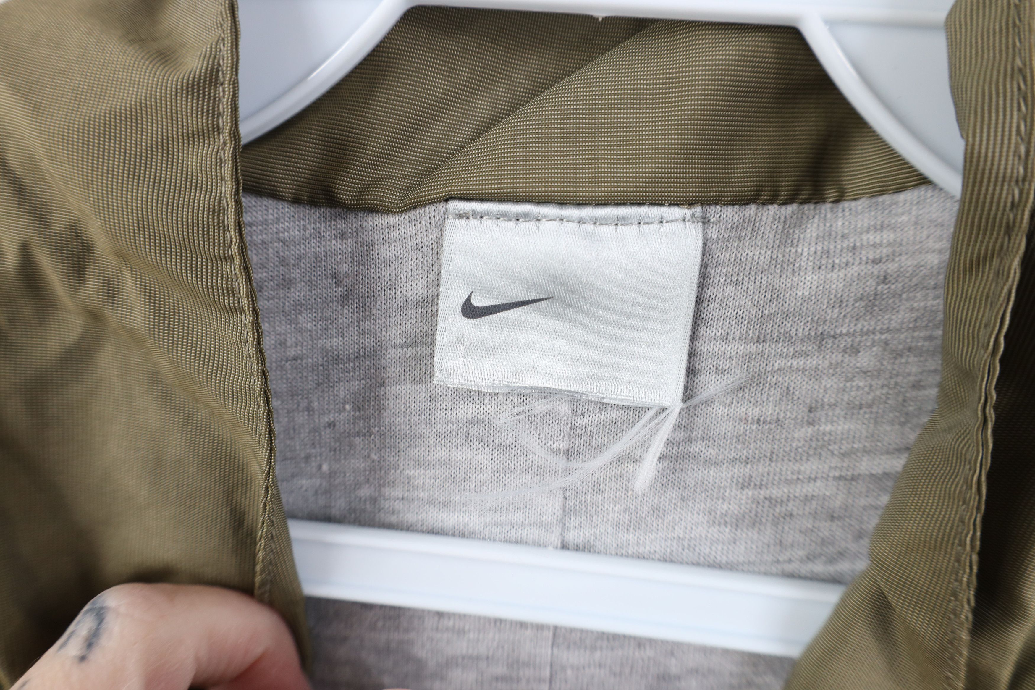Nike Vintage 90s Y2K Nike Mini Swoosh Lined Windbreaker Jacket Size XL / US 12-14 / IT 48-50 - 8 Thumbnail