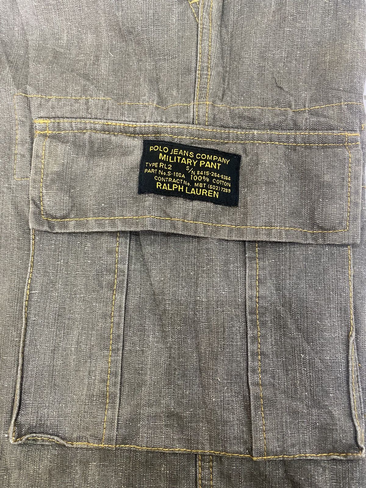 Polo Ralph Lauren RRL Polo Ralph Lauren military cargo pants type RL2 Size US 30 / EU 46 - 4 Thumbnail