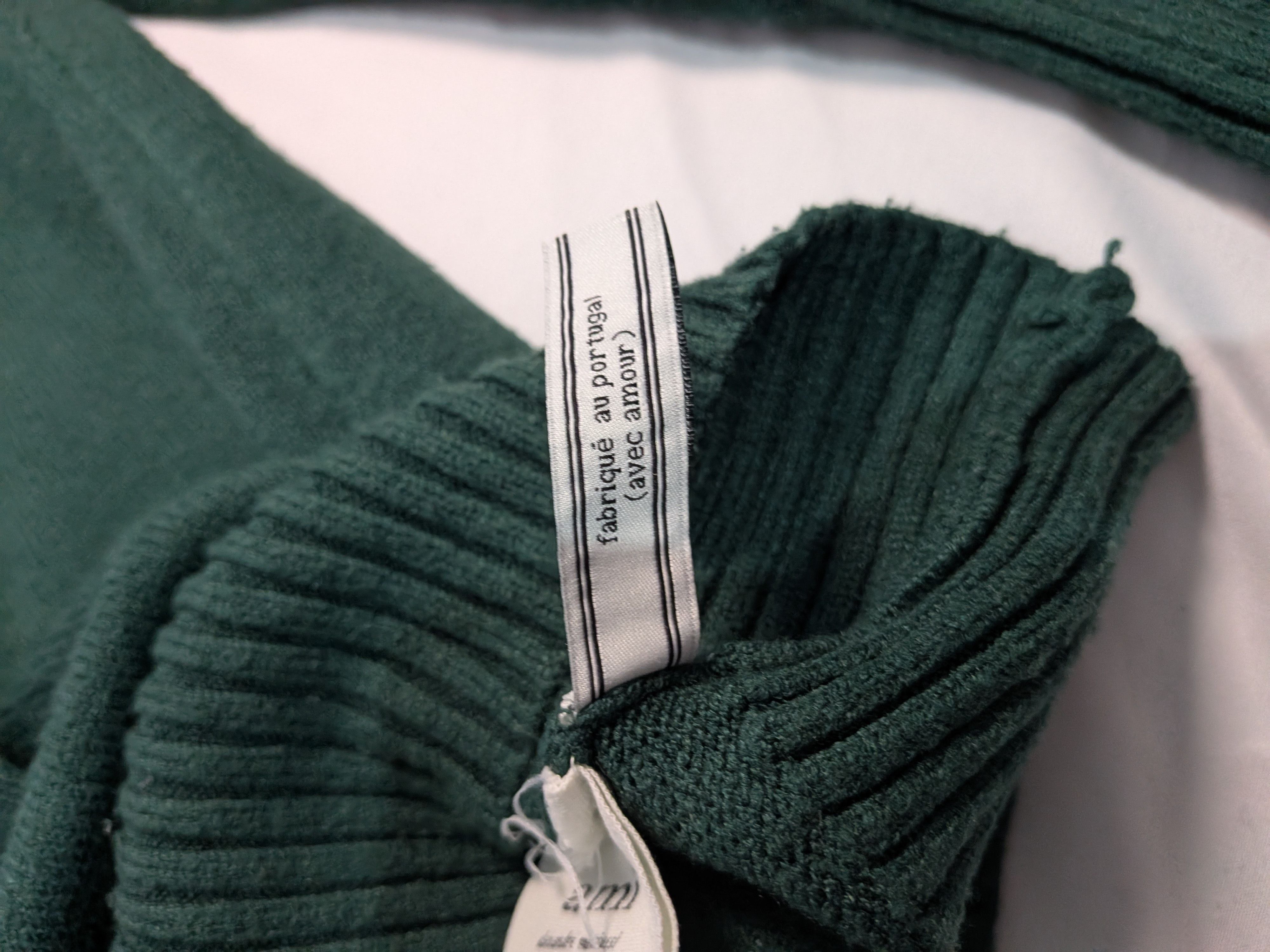AMI Ami Paris Ami de Coeur Oversized Turtleneck Sweater Green XL Size US XL / EU 56 / 4 - 13 Thumbnail