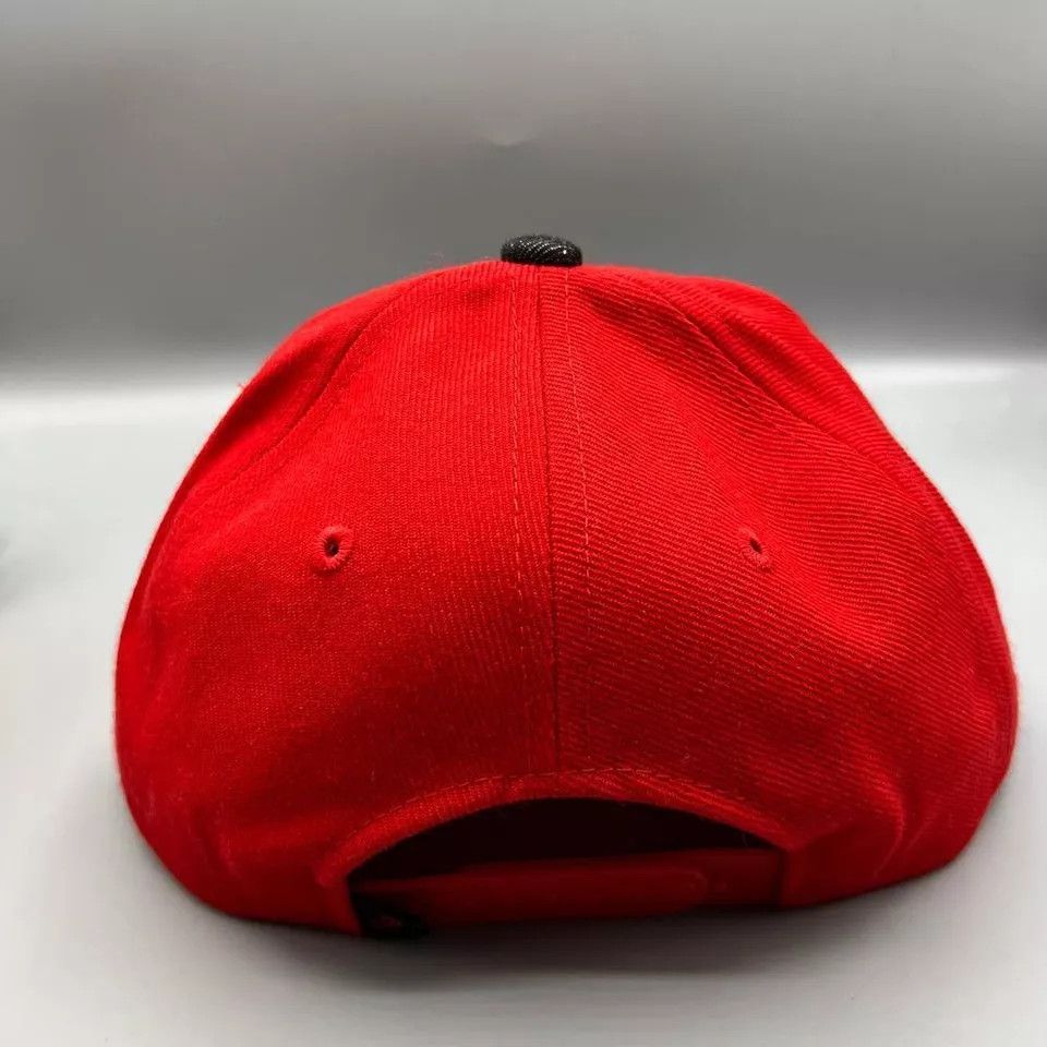 Other Goodlivin Hat Men Red Black Embroidered Snap Back Cap Size ONE SIZE - 6 Thumbnail
