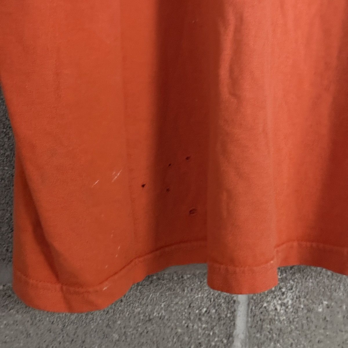 Ralph Lauren Vintage 90s Polo Jeans Ralph Lauren Orange Tee Mens Large Size US L / EU 52-54 / 3 - 5 Thumbnail