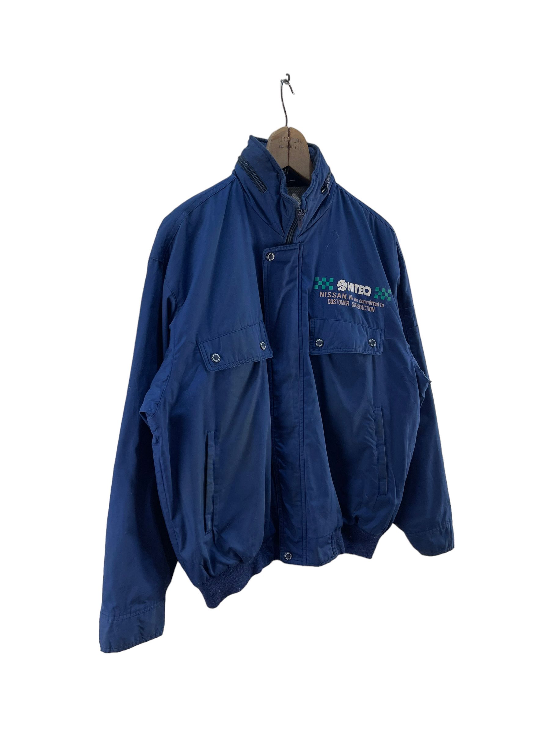 Nissan Vintage Nissan Racing Bomber Jacket Size US L / EU 52-54 / 3 - 6 Thumbnail