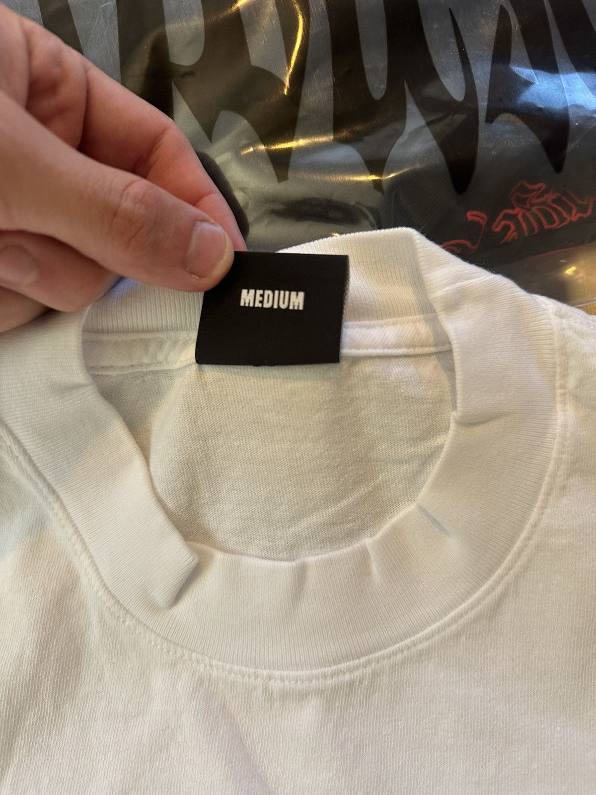 Revenge Basic embroidery White/Pink Size US M / EU 48-50 / 2 - 3 Thumbnail