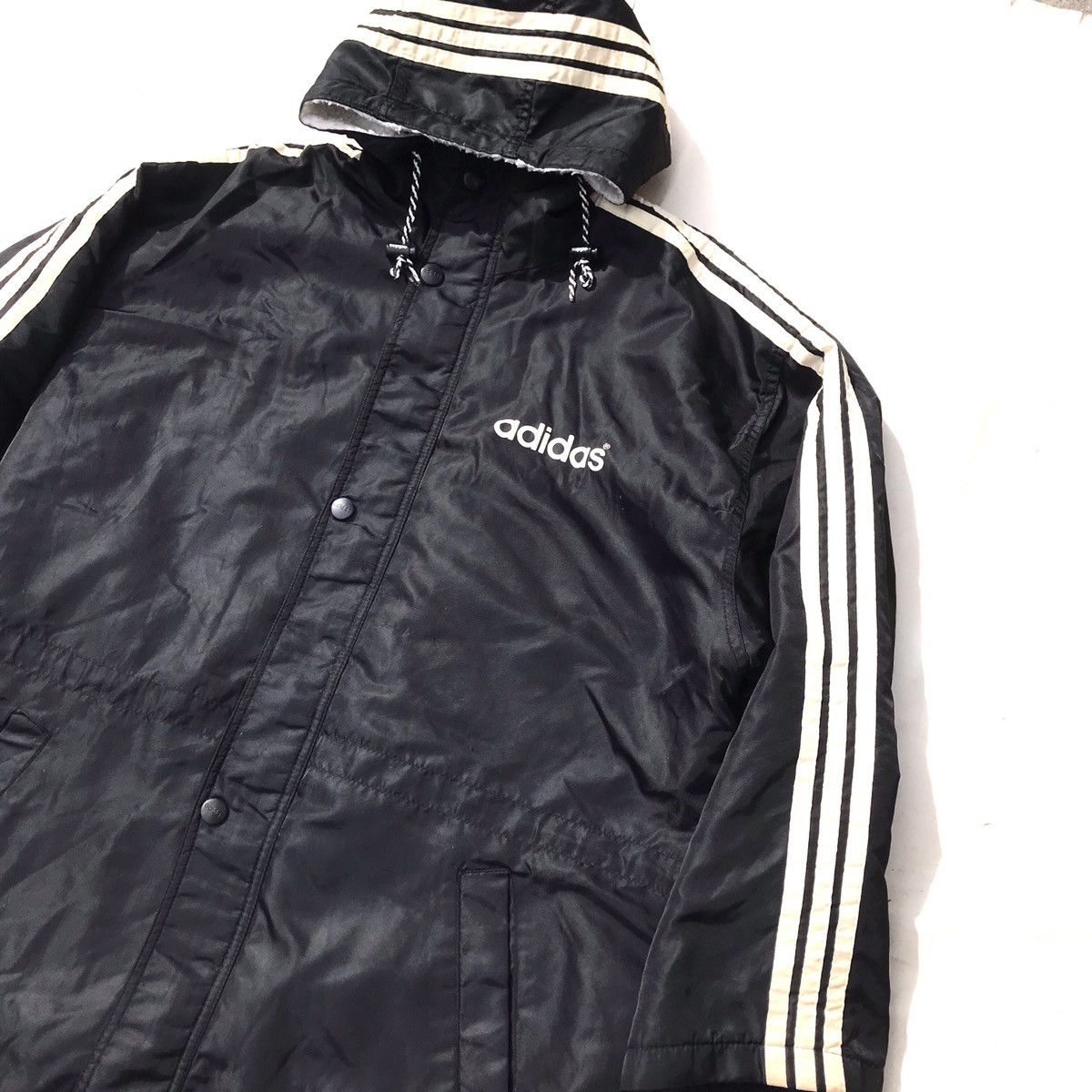 Adidas × Vintage Rare 90’S Adidas Germany coach coat Originals Bench Coat Bi Size US L / EU 52-54 / 3 - 3 Thumbnail