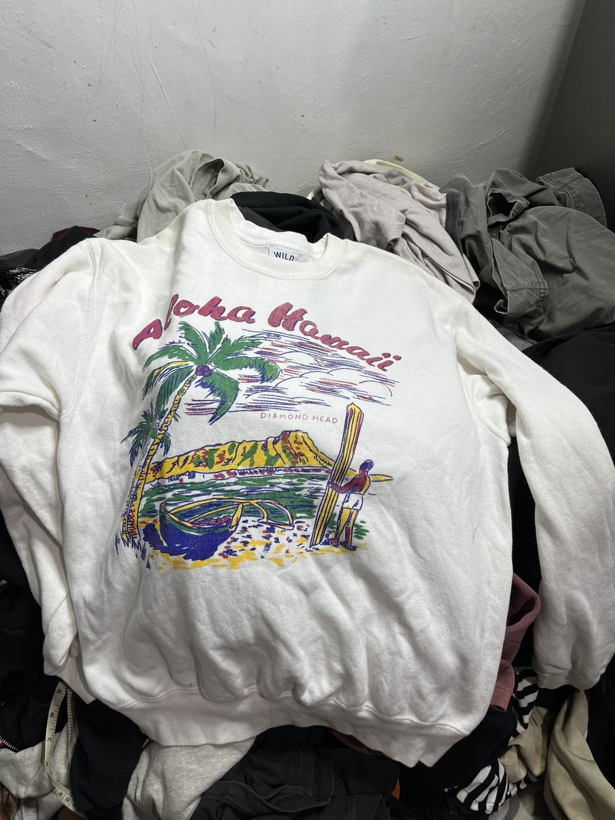Toyo Enterprises Wild donkey aloha hawaii sweatshirt Size US S / EU 44-46 / 1 - 1 Thumbnail