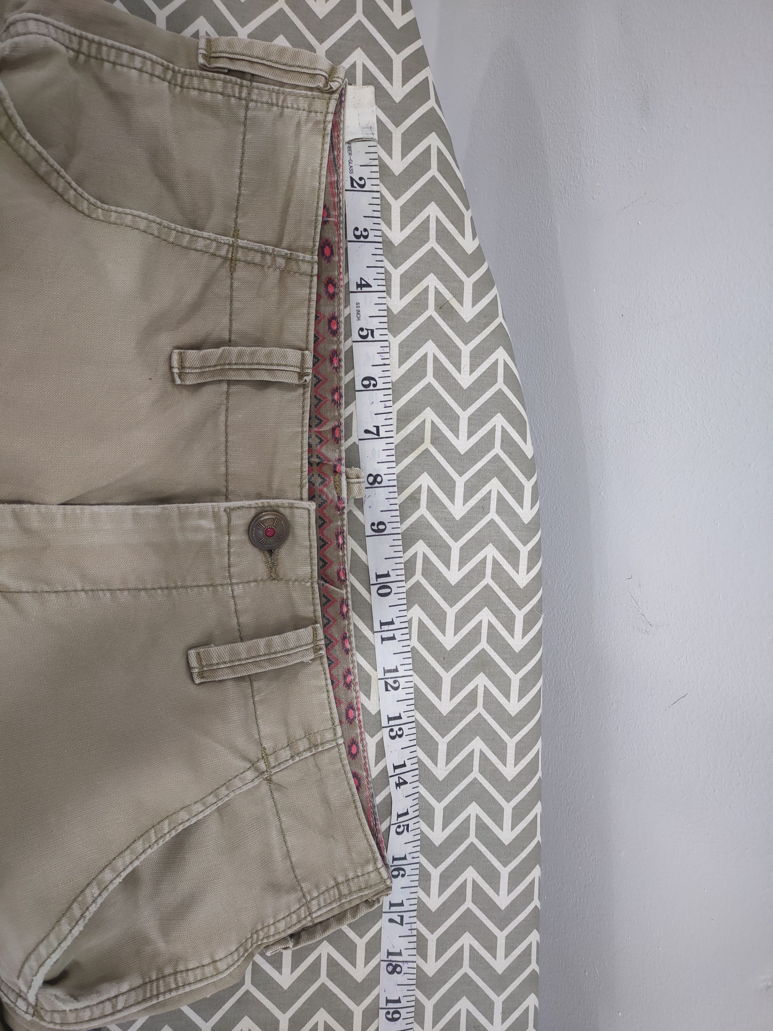 Japanese Brand VINTAGE JAPANESE DISTRESSED KNEE CARGO PANTS Size US 31 - 7 Thumbnail