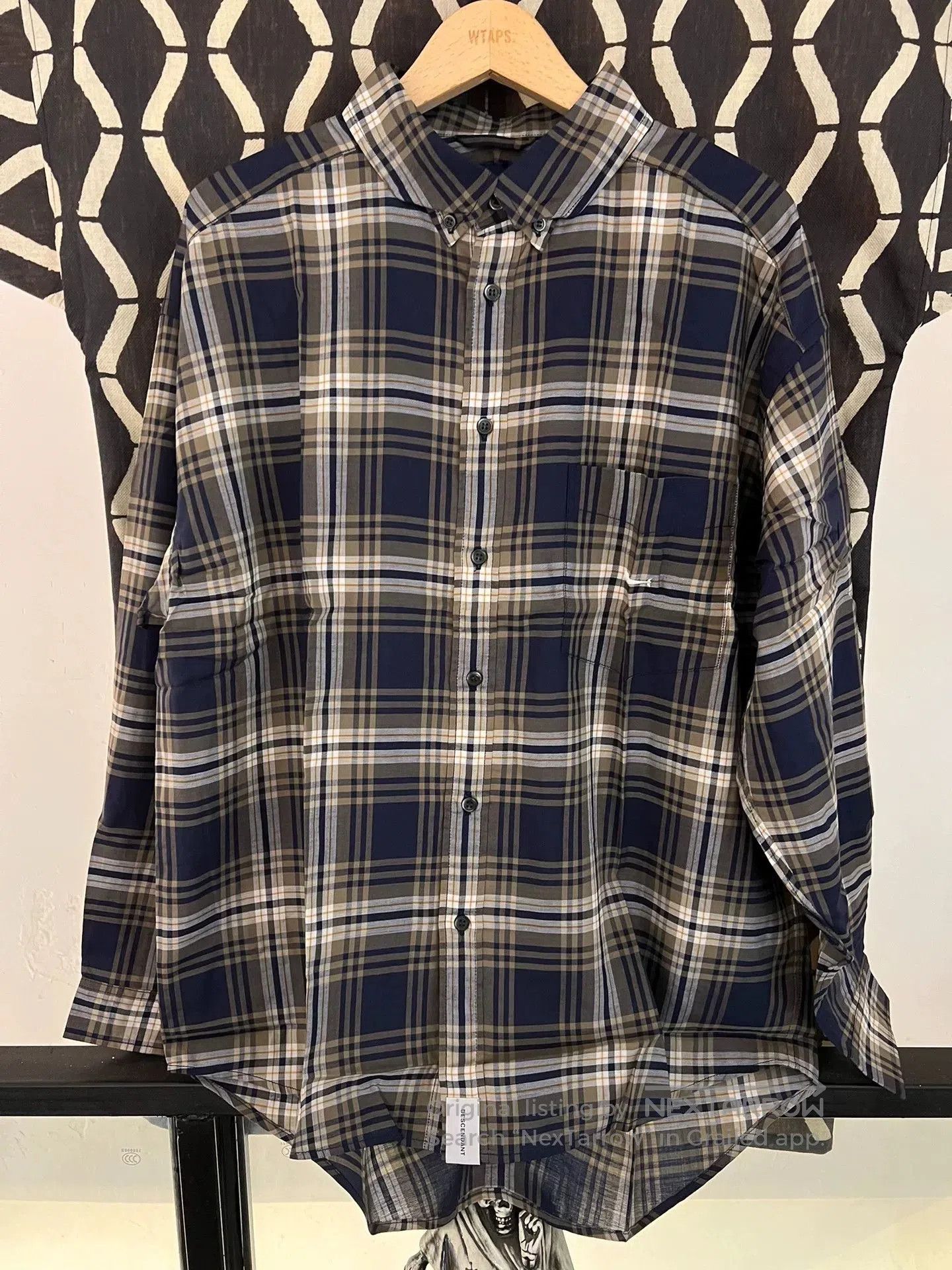 Japanese Brand full plaid long sleeve shirt. Size US S / EU 44-46 / 1 - 1 Thumbnail