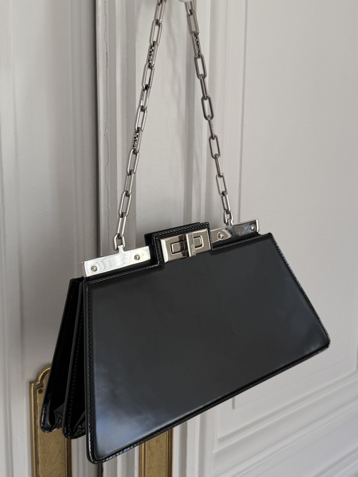 Fendi Peekaboo Cut leather handbag Size ONE SIZE - 7 Thumbnail
