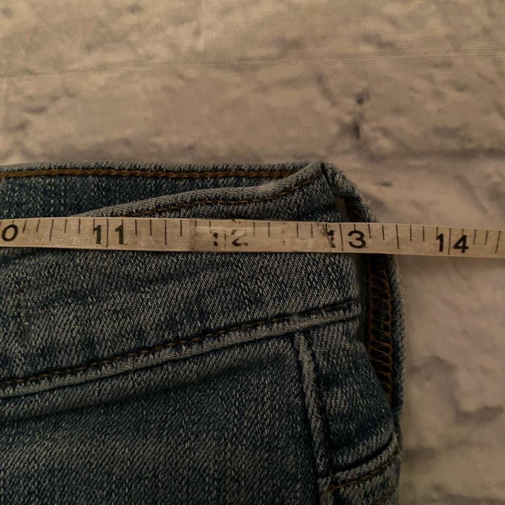 Madewell Madewell women 26 cotton blend ripped classic straight blue Size 26" / US 2 / IT 38 - 12 Thumbnail