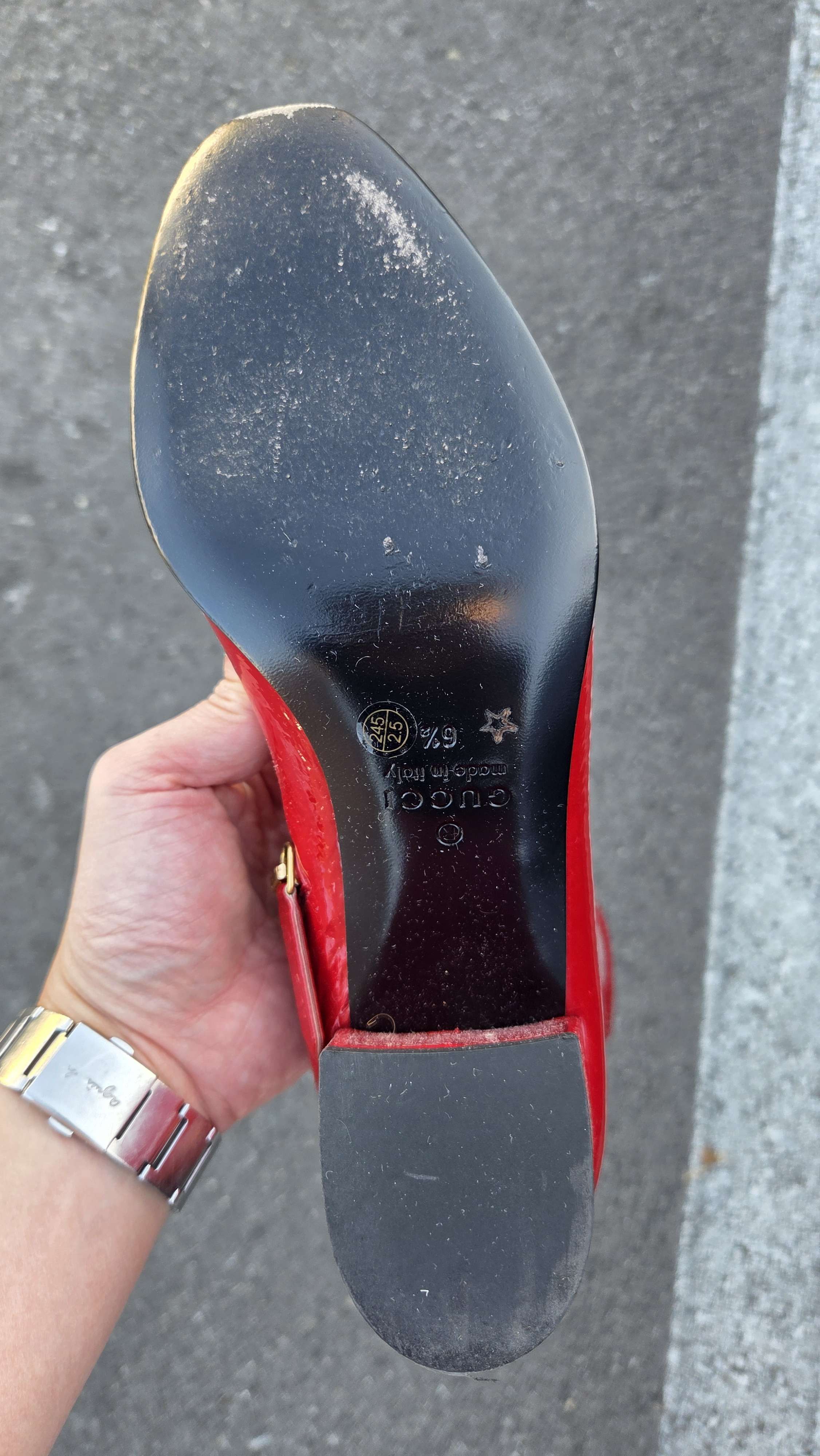 Gucci Gucci red patent leather boots 9 1/2 (see notes) Size US 9.5 / IT 39.5 - 5 Thumbnail