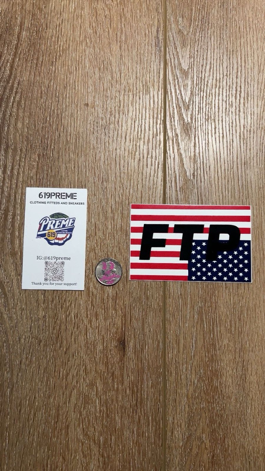Fuck The Population FTP STICKER Size ONE SIZE - 1 Preview