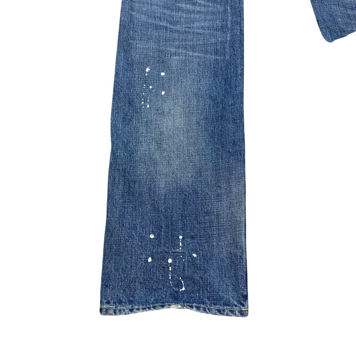 Japanese Brand GLOBAL WALK Distressed Denim Selvedge Jeans Size US 33 - 16 Thumbnail
