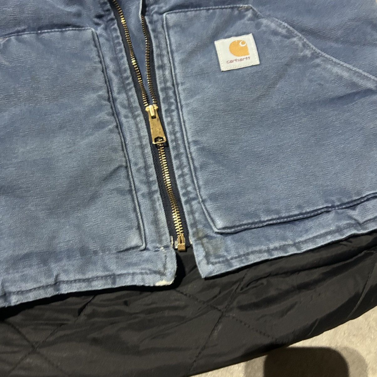 Carhartt 90s Carhartt rare blue vest sz medium Size US M / EU 48-50 / 2 - 4 Thumbnail