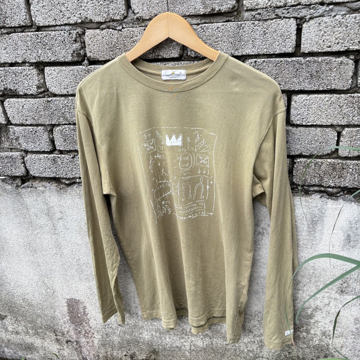 Jean-Michel Basquiat Vintage Jean-Michel Basquiat Uniqlo Long Sleeve Shirt Size US L / EU 52-54 / 3 - 8 Thumbnail