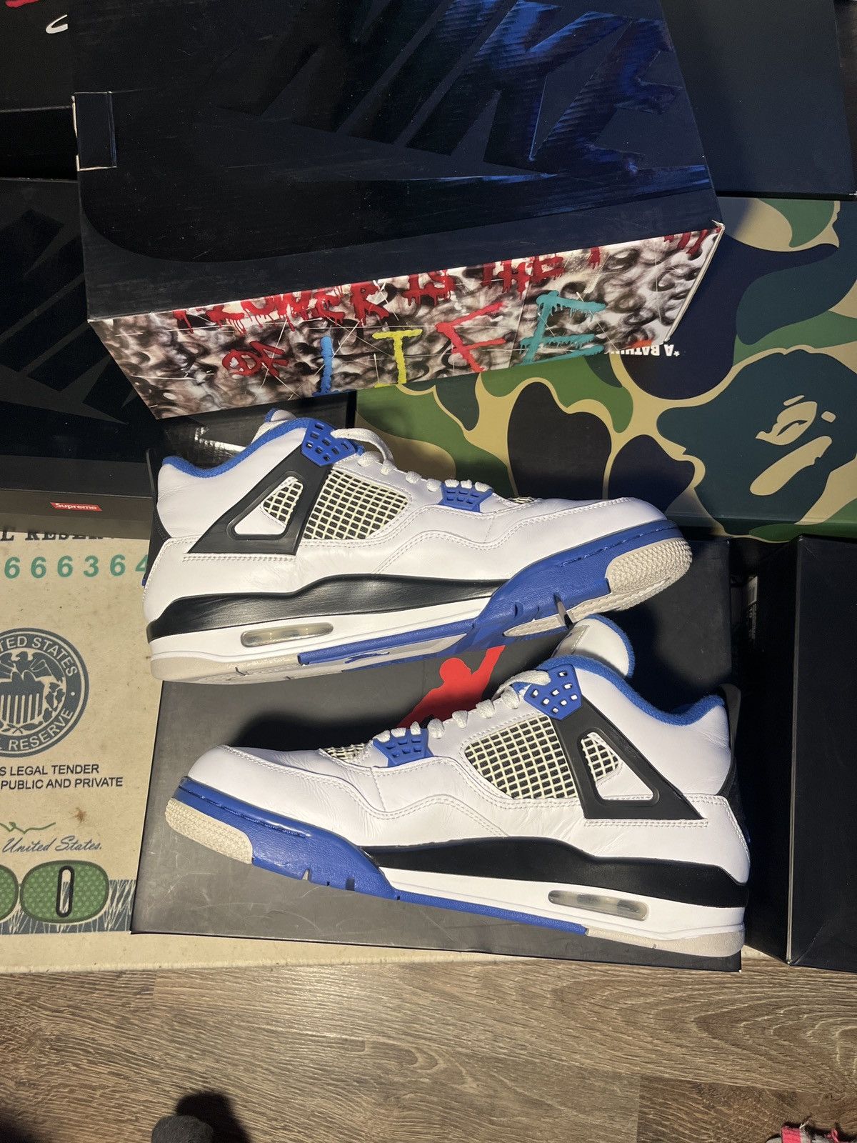 Jordan Brand Jordan 4 motor sports Size US 11 / EU 44 - 2 Thumbnail