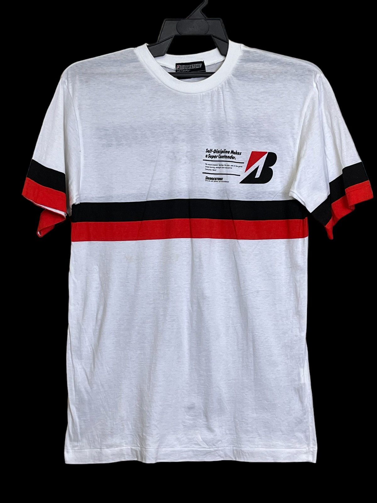 Vintage RARE🔥VINTAGE 80s/90s BRIDGESTONE MOTORSPORT TEE SHIRT Size US S / EU 44-46 / 1 - 2 Thumbnail