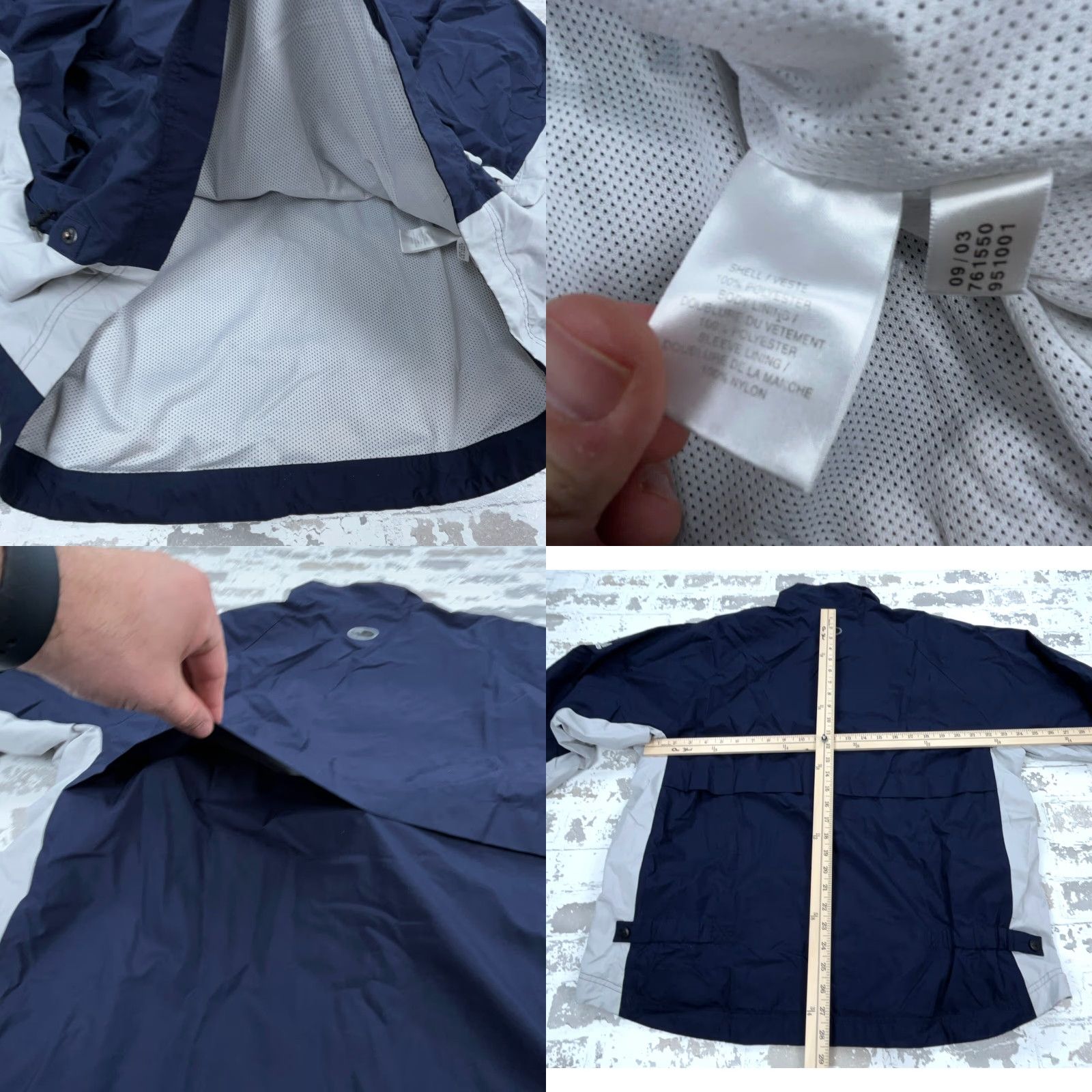 Adidas VINTAGE adidas Jacket Men Medium Blue Gray Windbreaker Track Suit Y2K Pullover Size US M / EU 48-50 / 2 - 8 Thumbnail