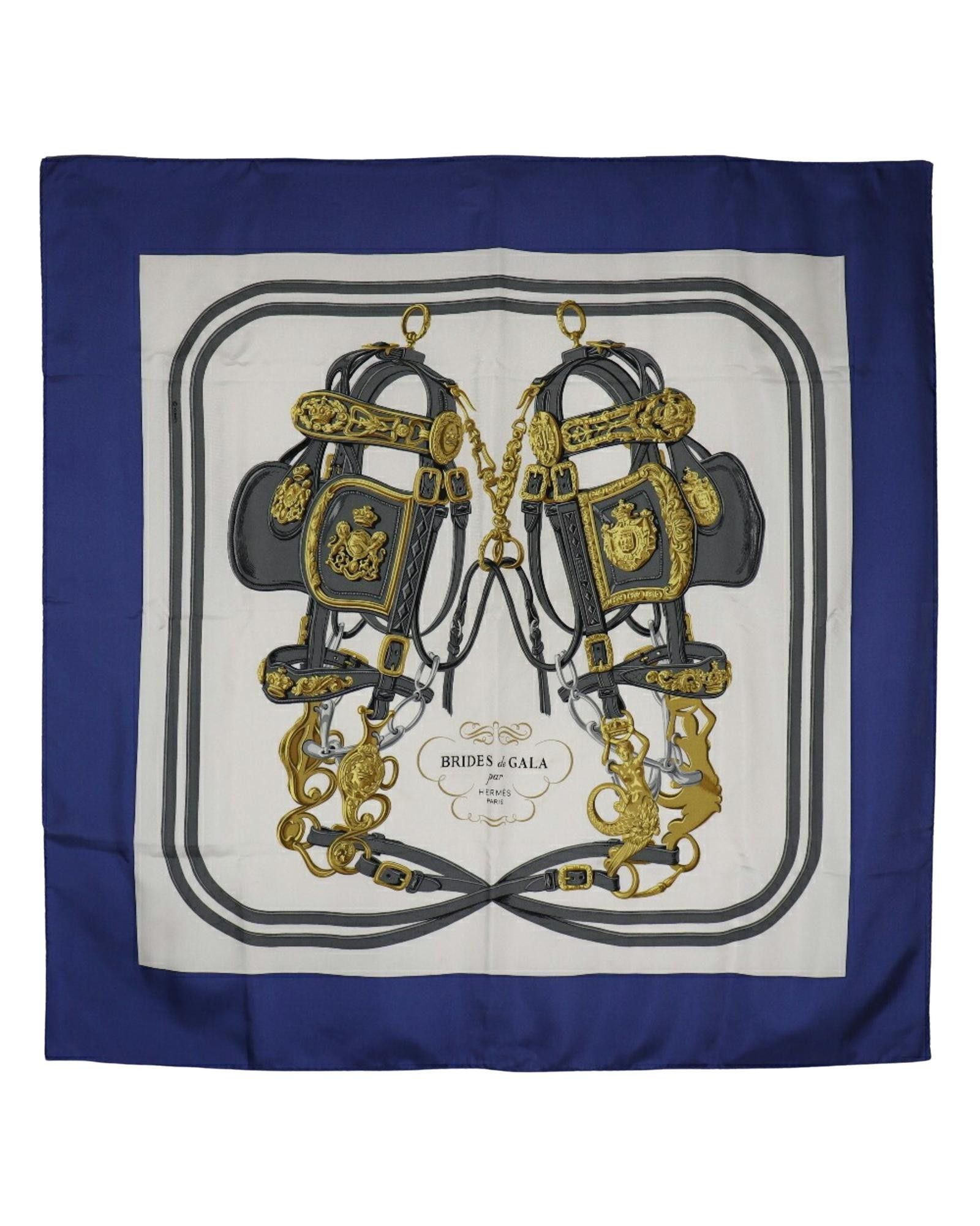 image of Hermes Carre 90 Silk Square Scarf, Women's