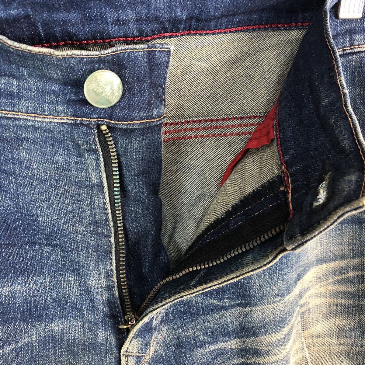 Japanese Brand DL Edwin Blue Trip Denim Pants #C174 Size US 34 / EU 50 - 10 Thumbnail