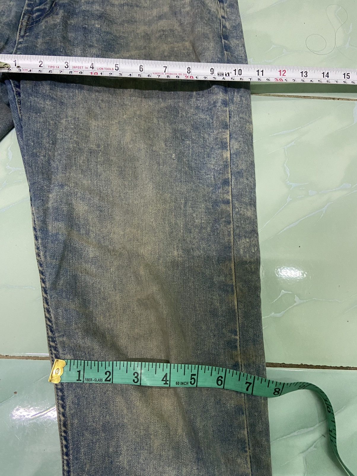 Japanese Brand × Steve And Barrys Steves Jeans stone wash Size US 33 - 7 Thumbnail
