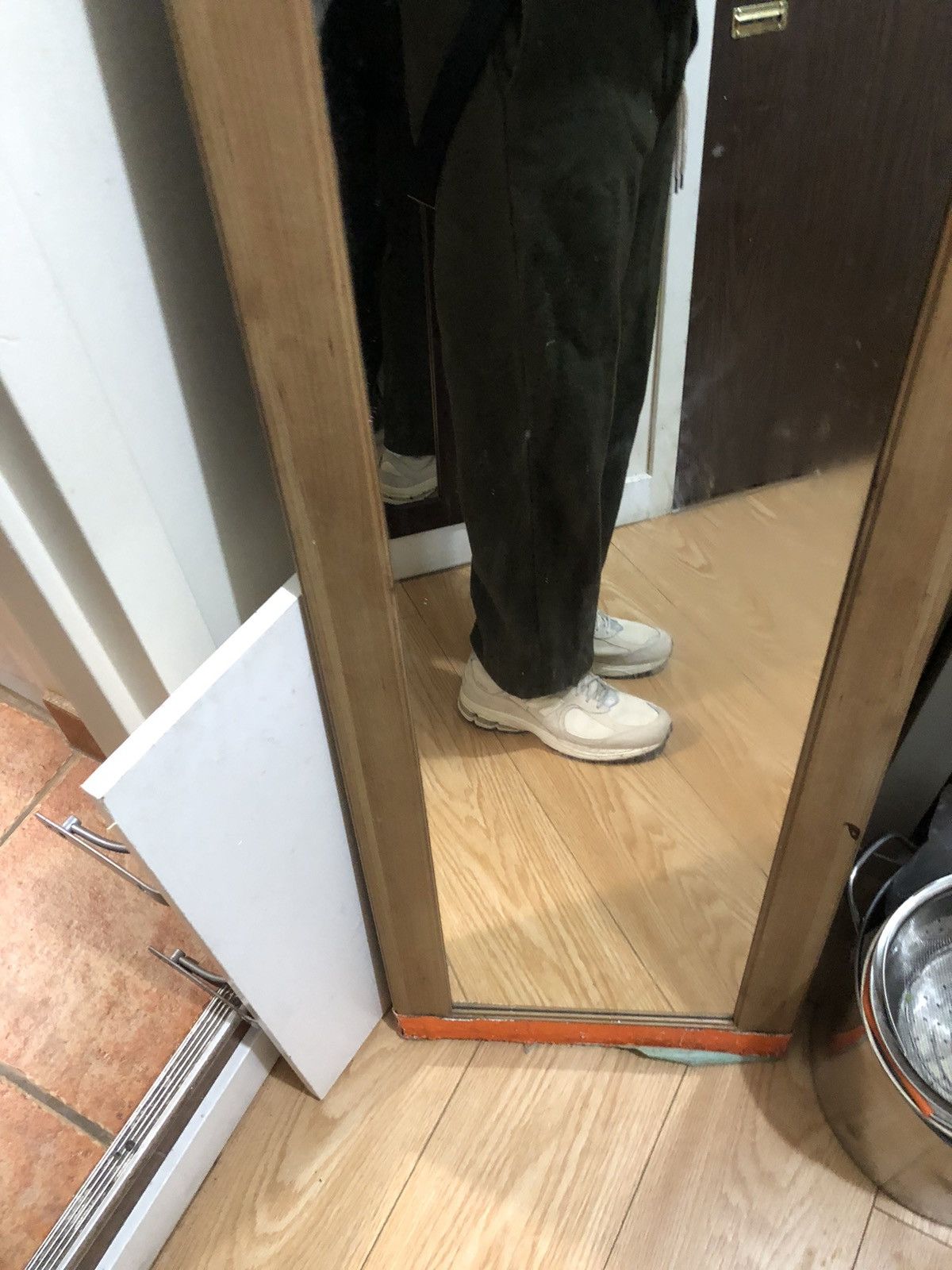Japanese Brand × Vintage Wool 80s suspenders pants olive 31x28 Size US 30 / EU 46 - 4 Thumbnail