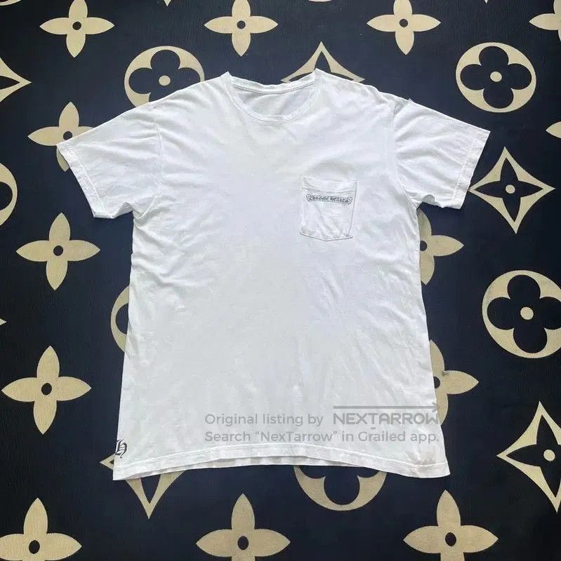 Chrome Hearts Chrome Hearts White Cotton Short Sleeve T-Shirt . Size US XL / EU 56 / 4 - 1 Thumbnail