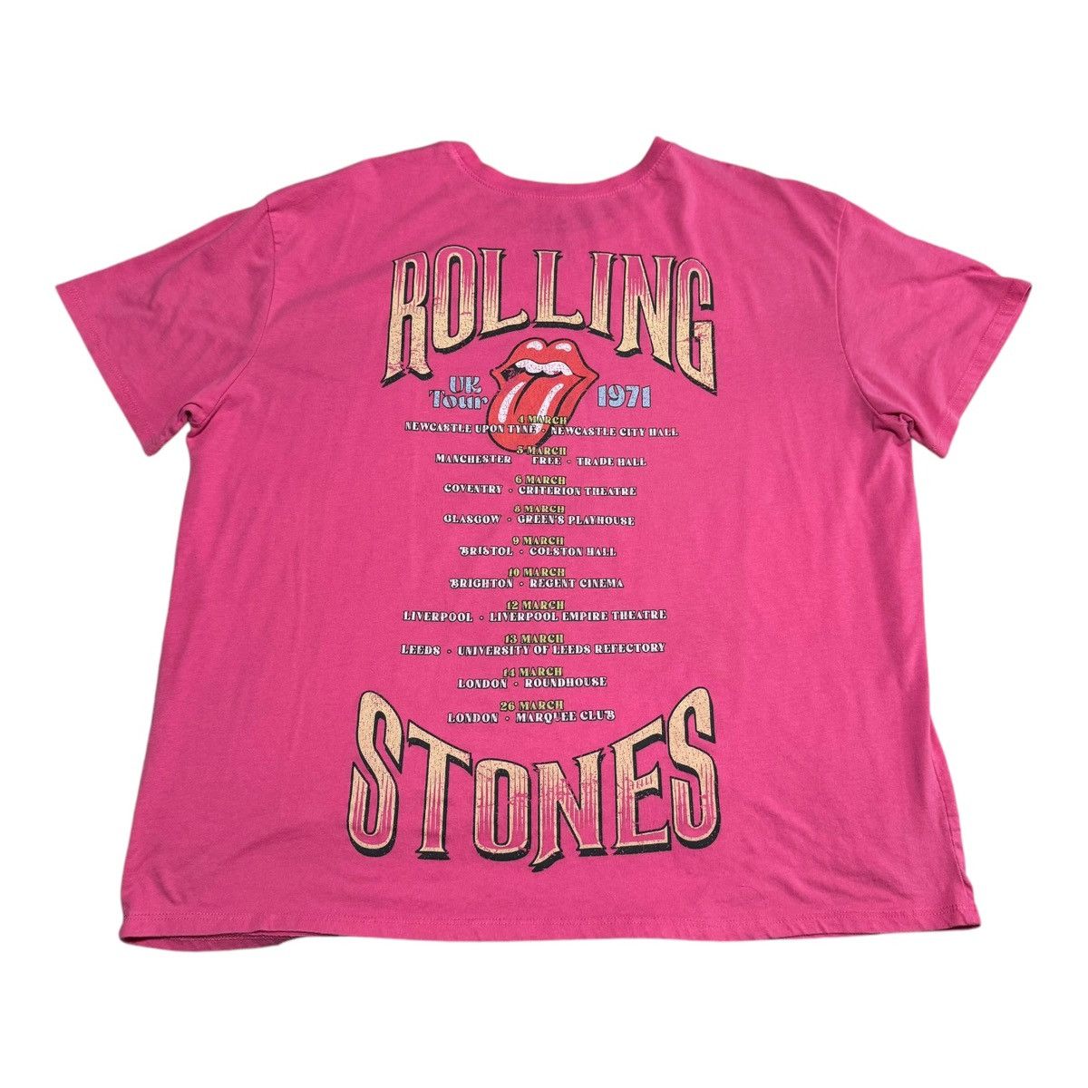 Band Tees × The Rolling Stones The Rolling Stone 2023 Tour Band Music Shirt Women’s 2XL Size XXL / US 16-18 / IT 52-54 - 3 Thumbnail