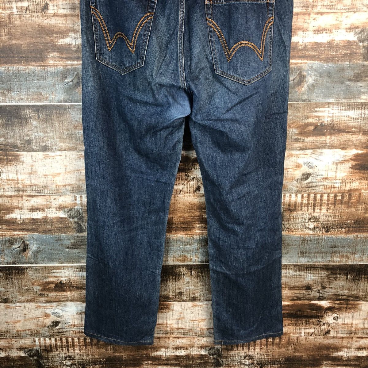 Edwin Edwin japan vintage faded Blue ripped Denim Pants #A1404 Size US 36 / EU 52 - 13 Thumbnail