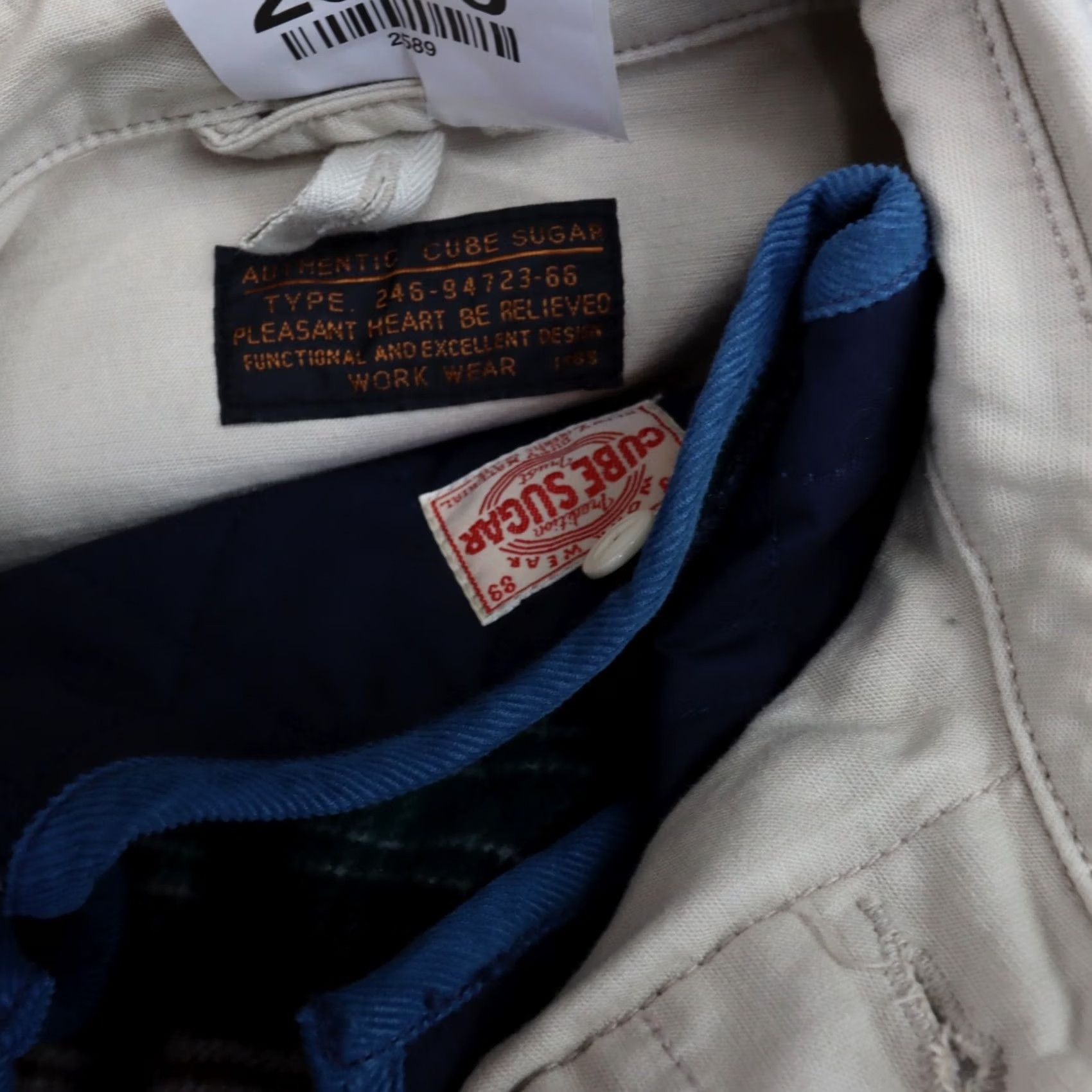 Sugar Cube Sugar Womens Coat Beige Medium Long Coat w Pockets Size M / US 6-8 / IT 42-44 - 5 Thumbnail