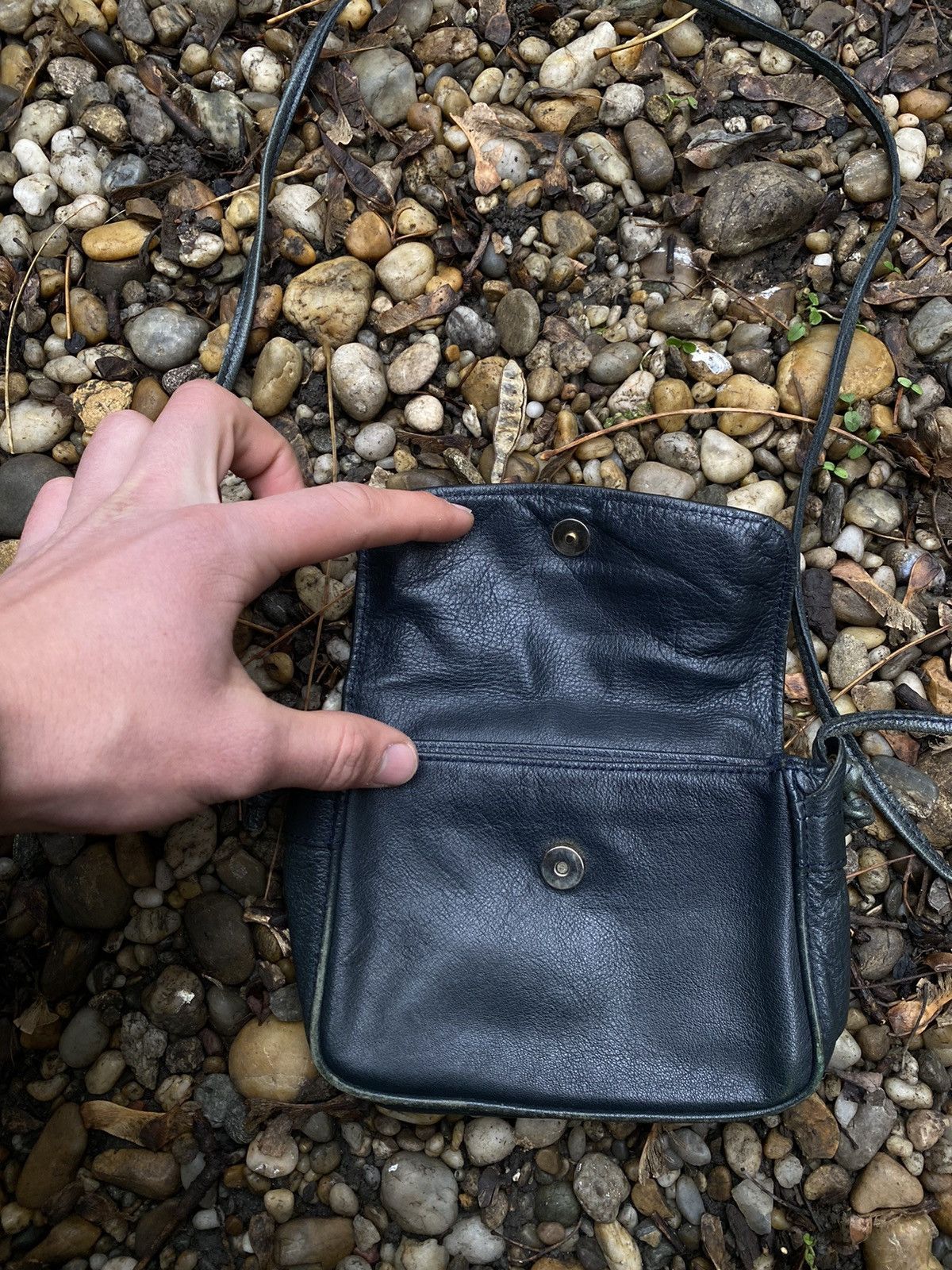 Longchamp × Vintage Vintage Longchamp Leather Crossbody Bag Size ONE SIZE - 3 Thumbnail