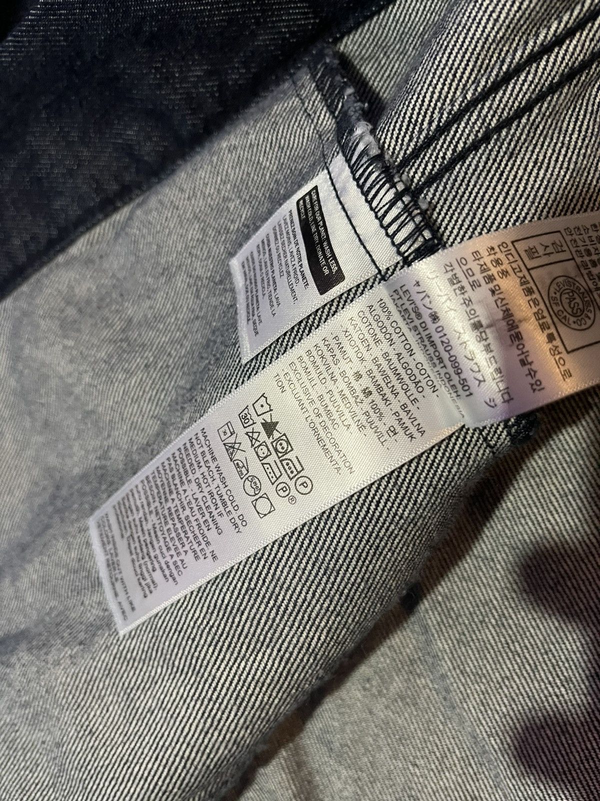 Levi's Levi’s Dark Wash Denim Jacket Size US XL / EU 56 / 4 - 5 Thumbnail