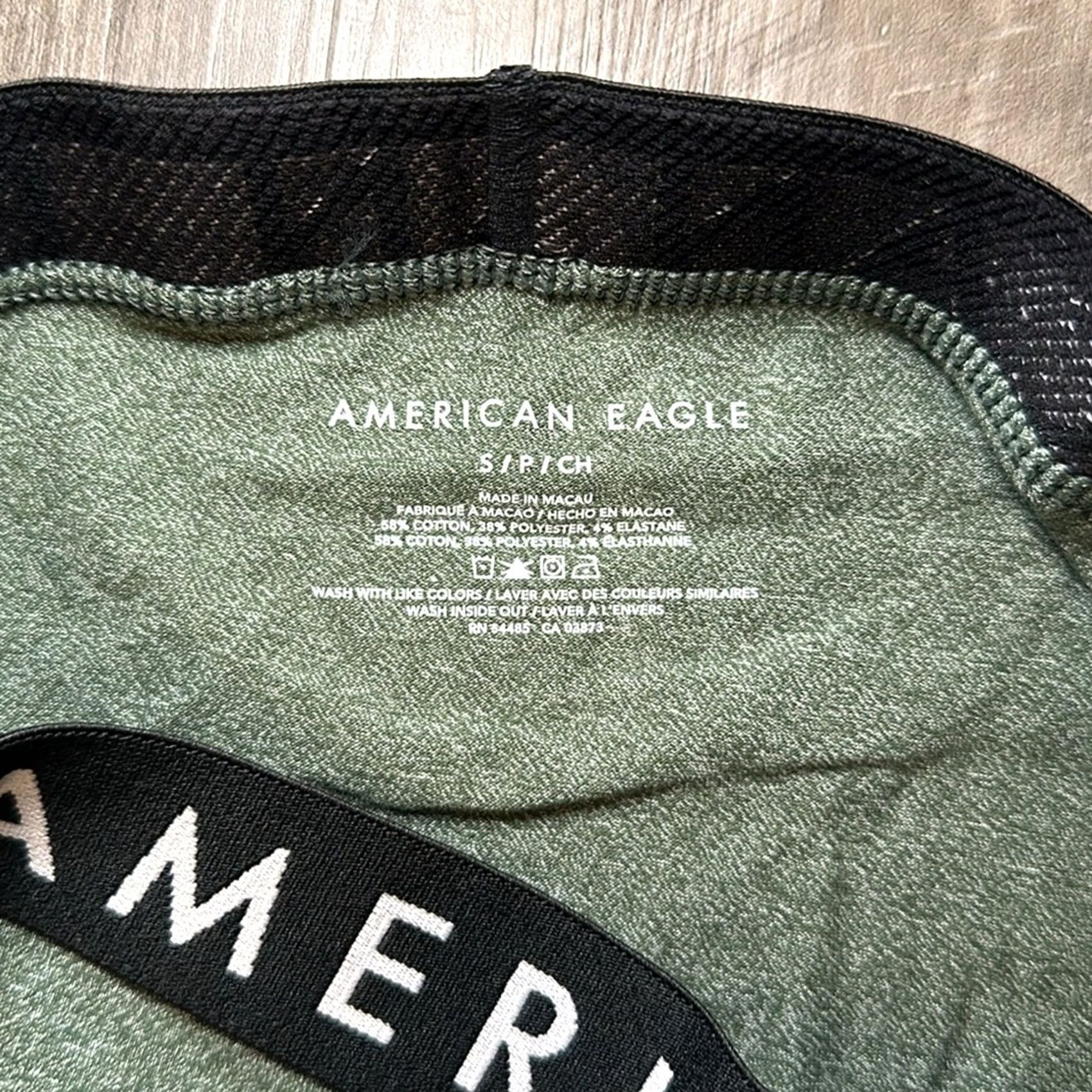 American Eagle Outfitters American Eagle Boxer Brief Small Mens Underwear S Green Regular Size Type Underwear Boxer Briefs Size 36R - 3 Thumbnail