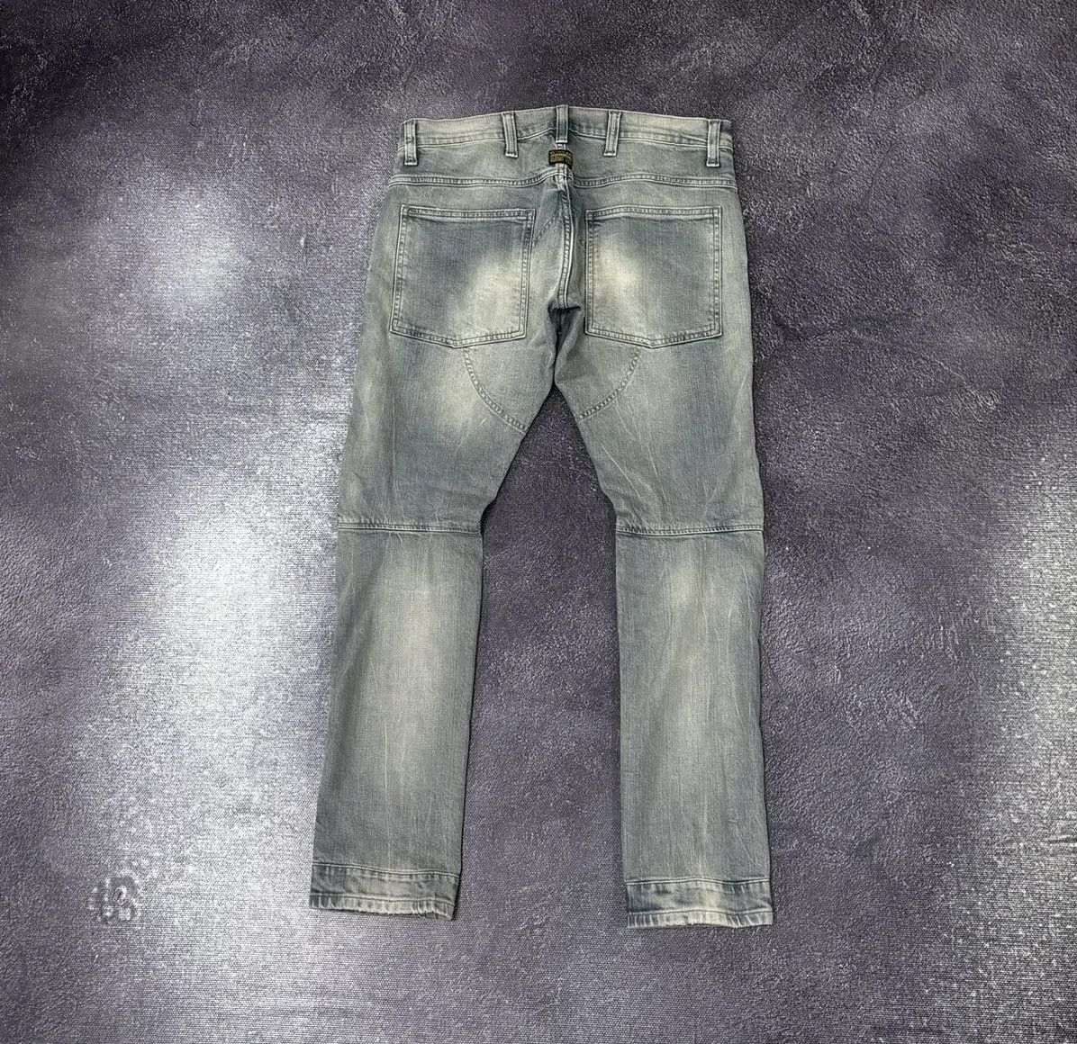 G-Star × Vintage Vintage G-Star Raw 3D Super Slim Faded Denim Japanese Jeans Size US 33 - 1 Thumbnail