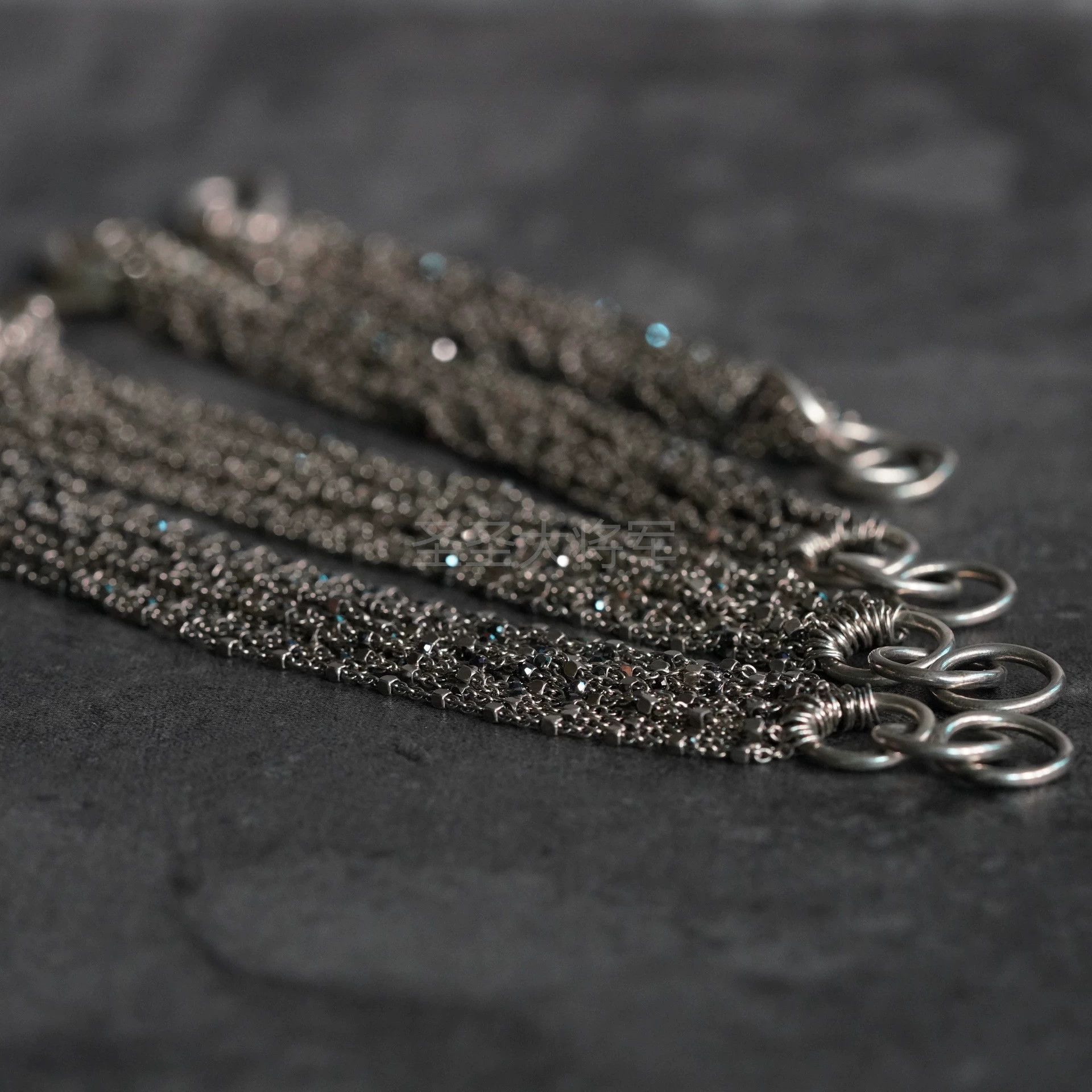 Swarovski Goti Swarovski Crystal Stacked Bracelet S+M+L Size ONE SIZE - 4 Thumbnail