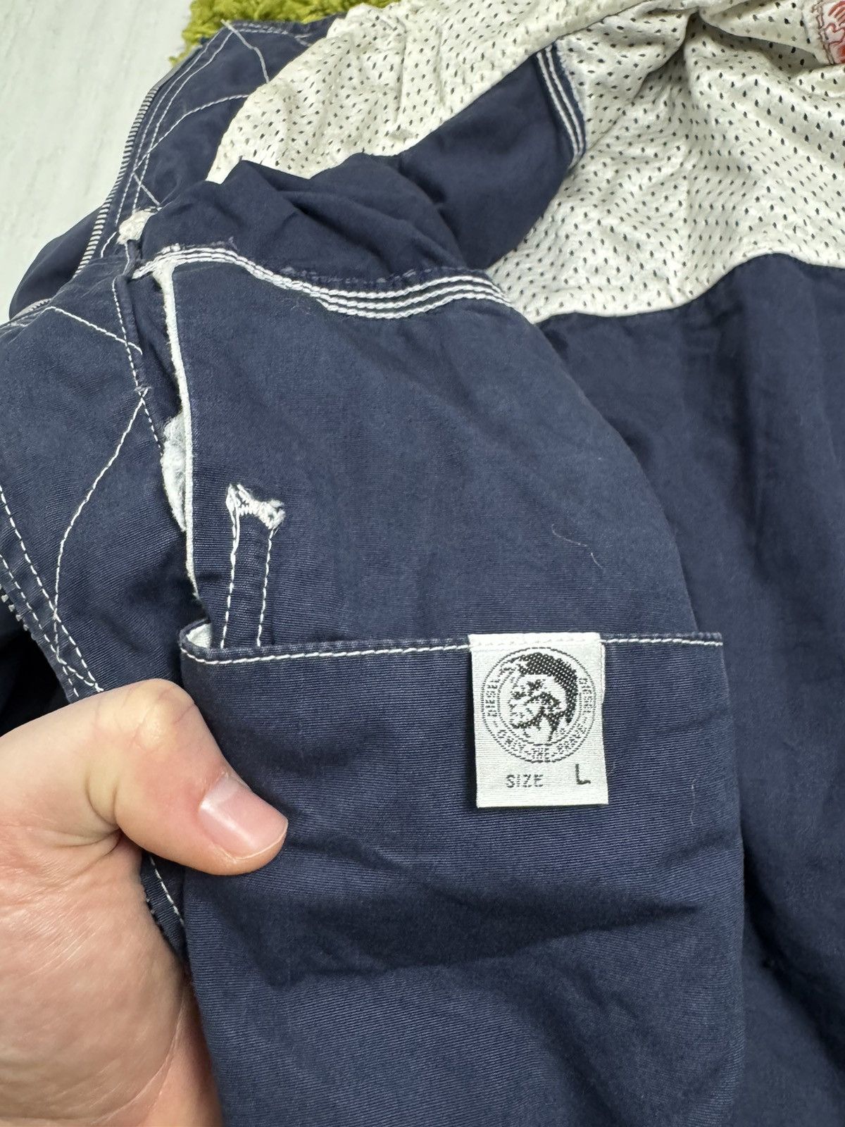 Diesel Diesel vintage blue jacket Size US L / EU 52-54 / 3 - 5 Thumbnail