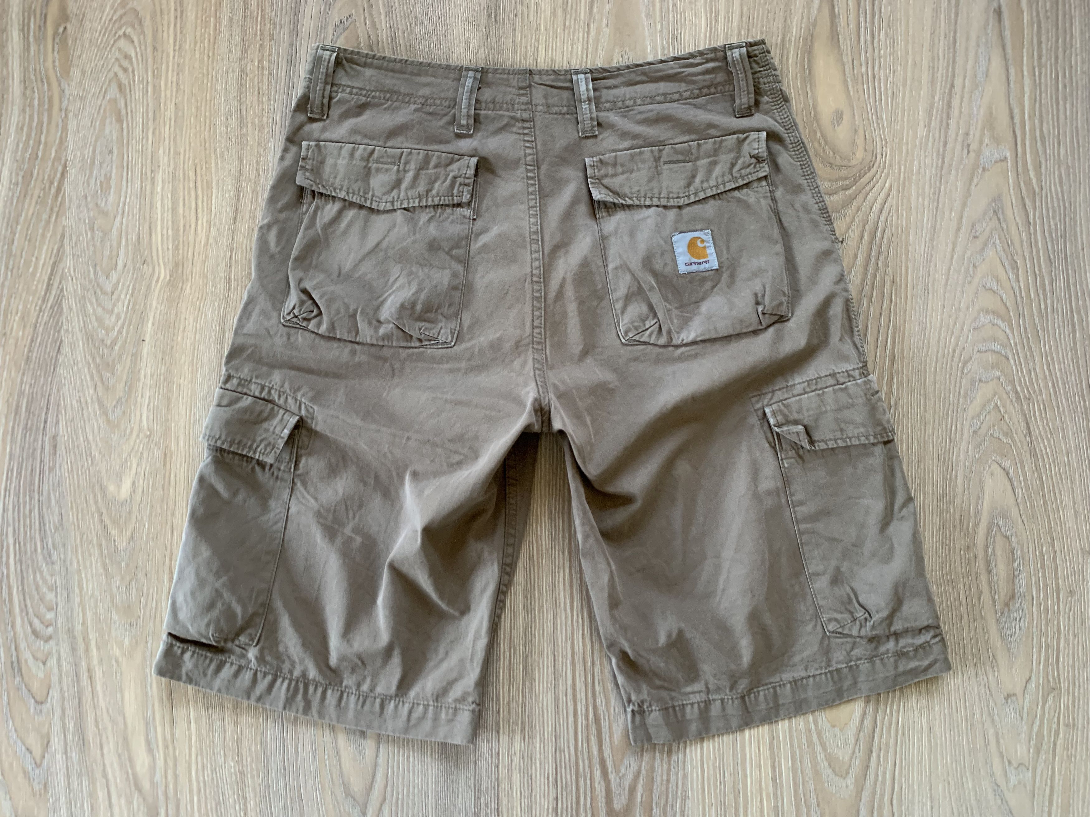 Carhartt × Vintage Carhartt Vintage Thrift Bermuda Cotton Cargo Shorts Size US 32 / EU 48 - 3 Thumbnail