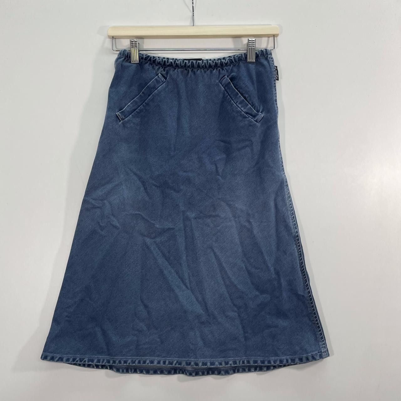 Other 90s Denim Maxi Skirt Size 30" / US 8 / IT 44 - 1 Thumbnail