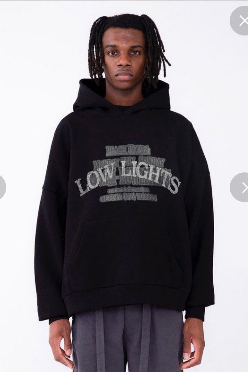 Low Light Studios Low Lights Beach Hours big logo drip hoodies mens Size US S / EU 44-46 / 1 - 2 Thumbnail