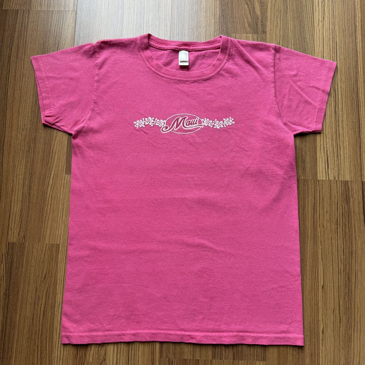 Vintage vintage Maui Hawaii crazy Y2K summer old school girls tee Size US S / EU 44-46 / 1 - 2 Thumbnail
