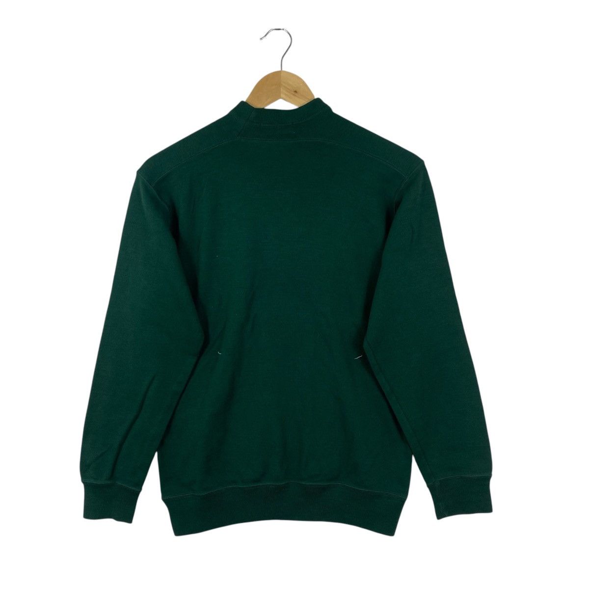 Vintage Vintage Mizuno Japan Crest Sweatshirt Green M Retro Sport Size US M / EU 48-50 / 2 - 2 Thumbnail