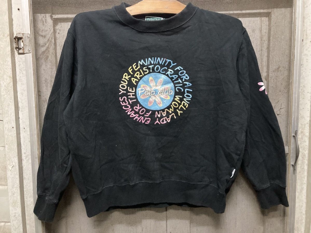 Beverly Hills Polo Club × Polo Ralph Lauren × U.S. Polo Assn. Polo Club Sweatshirt Knitwear Size US L / EU 52-54 / 3 - 1 Thumbnail