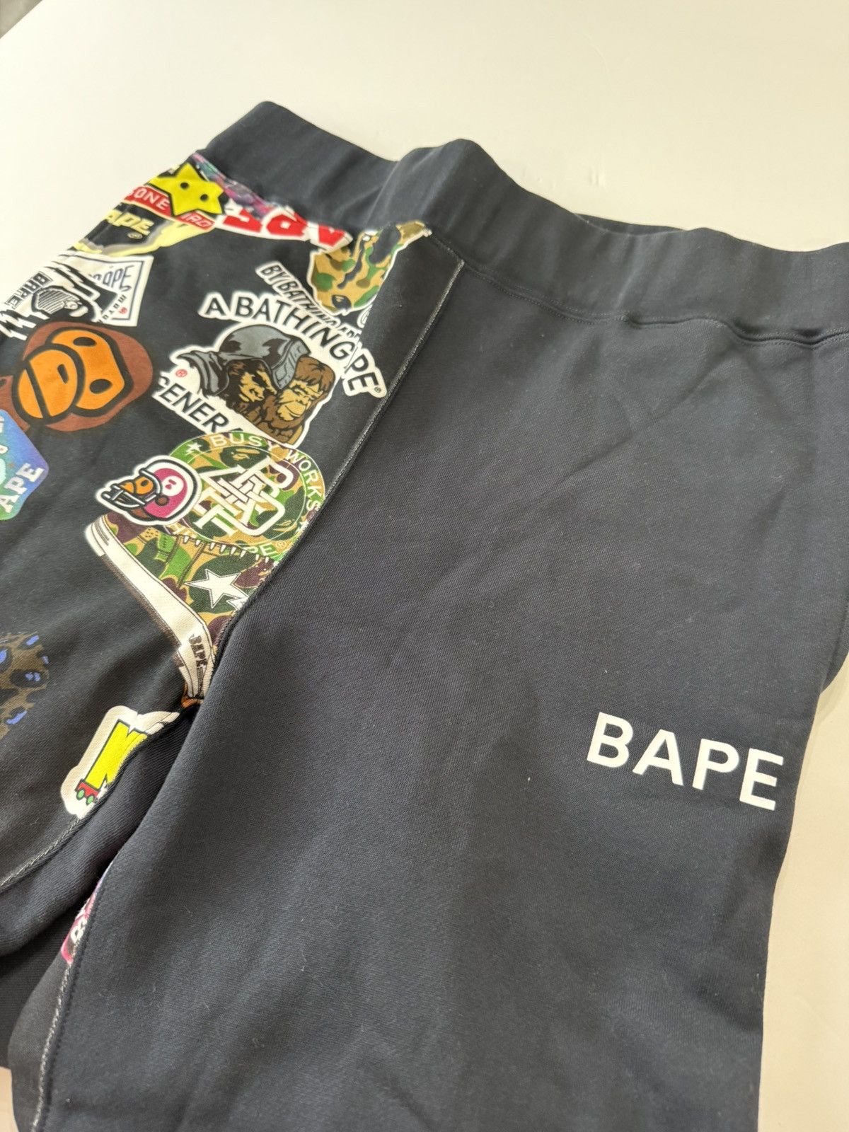 Bape Bape Graphic Joggers Size US 40 / EU 56 - 4 Thumbnail